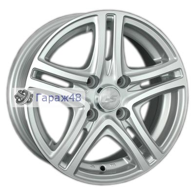 LS 570 R15 / 6.5J PCD 5x100 ET 40 ЦО 73.1 Литые Серебристый полированный