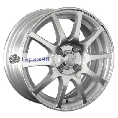 LS 535 R15 / 6J PCD 4x100 ET 40 ЦО 73.1 Литые Серебристый полированный