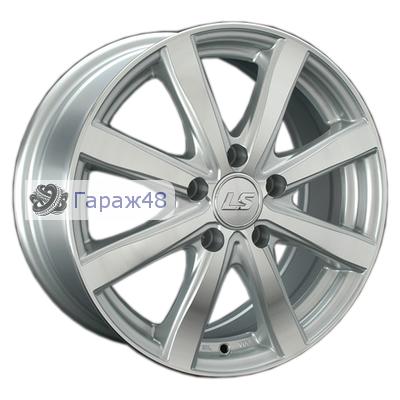 LS 807 R16 / 6.5J PCD 4x100 ET 49 ЦО 60.1 Литые Серебристый полированный